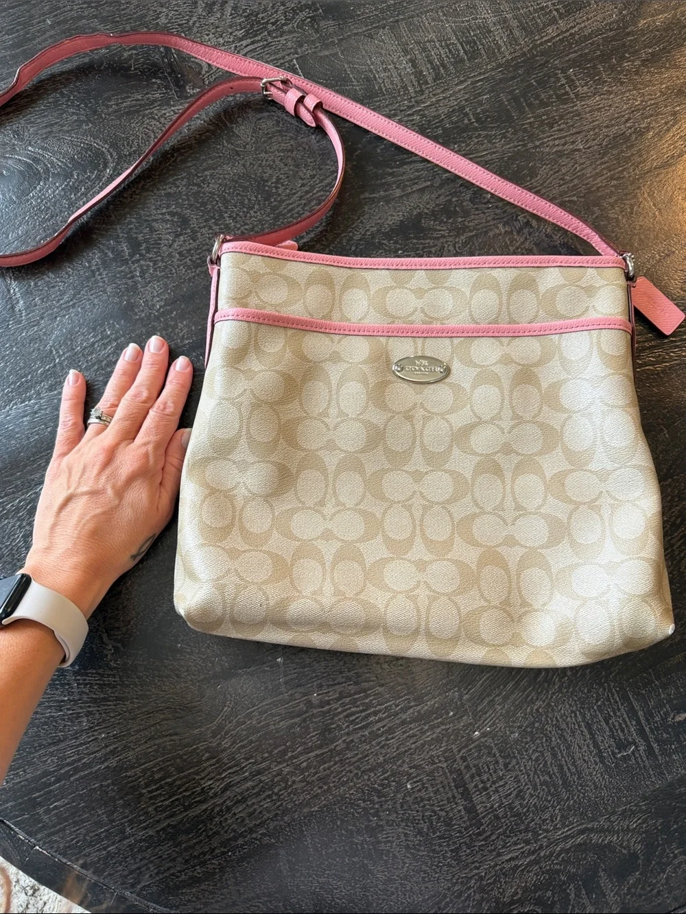 Coach signature monogram